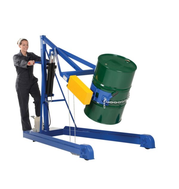 Portable Hydraulic Drum Carrier/Rotator/Booms