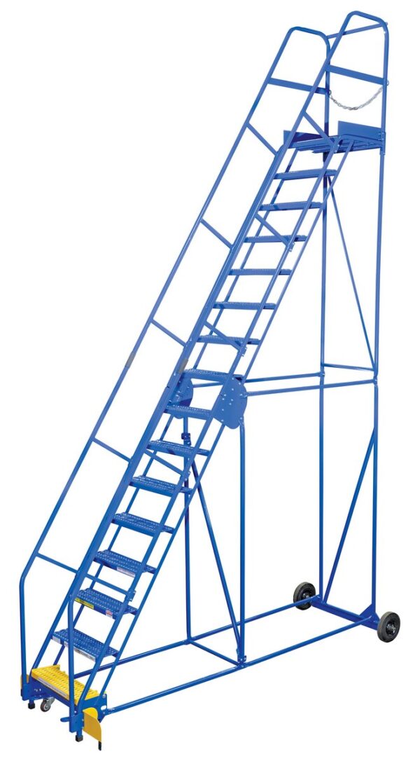 Rolling Warehouse Ladders (12-16 Step)