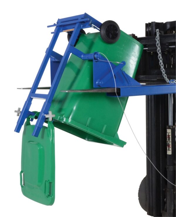 Fork Truck Mounted Trash Can Dumper - Image 2