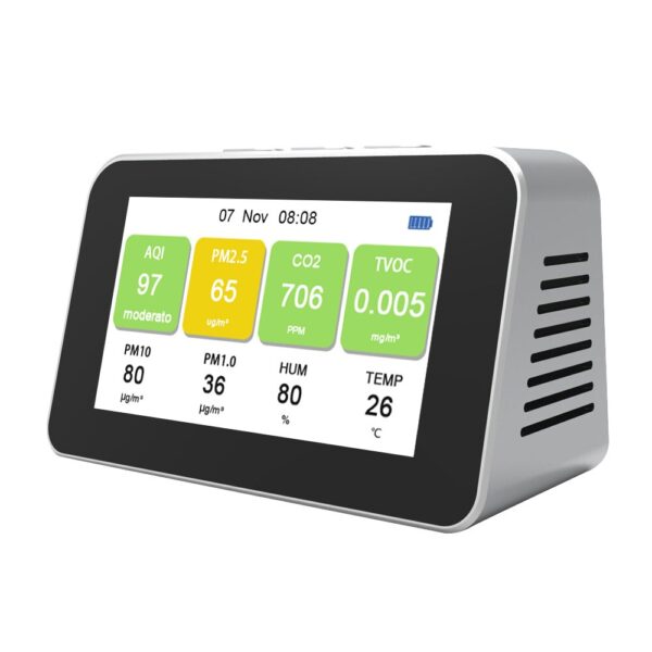 DESKTOP CO2 AIR QUALITY MONITOR SI7100 | Stellar