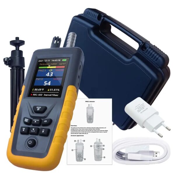 HANDHELD 3 CHANNEL PARTICLE COUNTER TC8100 | Stellar - Image 2