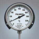 60B & 60C 6 inch Wall or Flush Mount Direct Drive Dial Thermometer | Palmer Wahl
