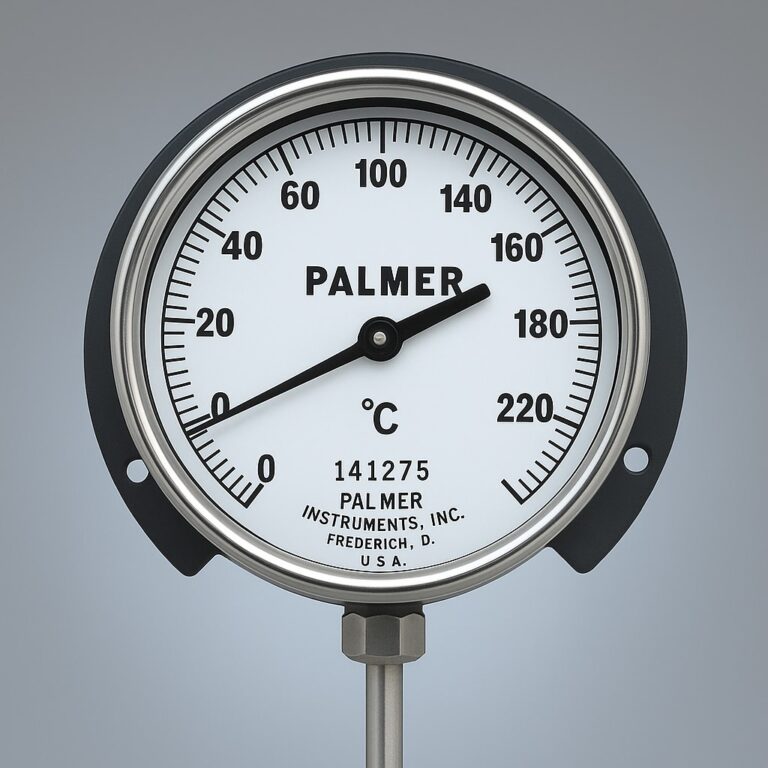 60B & 60C 6 inch Wall or Flush Mount Direct Drive Dial Thermometer | Palmer Wahl