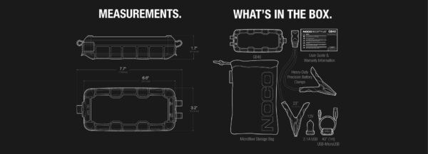 GB40  Boost Plus 1000A UltraSafe Lithium Jump Starter | NOCO - Image 3
