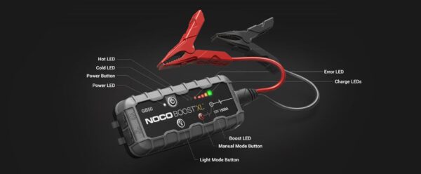 GB50  Boost XL 1500A UltraSafe Lithium Jump Starter | NOCO - Image 2