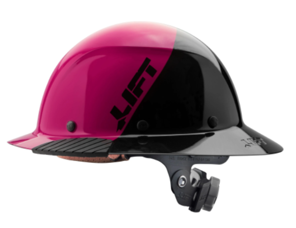 DAX Fiber-Reinforced Hard Hat Pink & Black HDF50-21PK