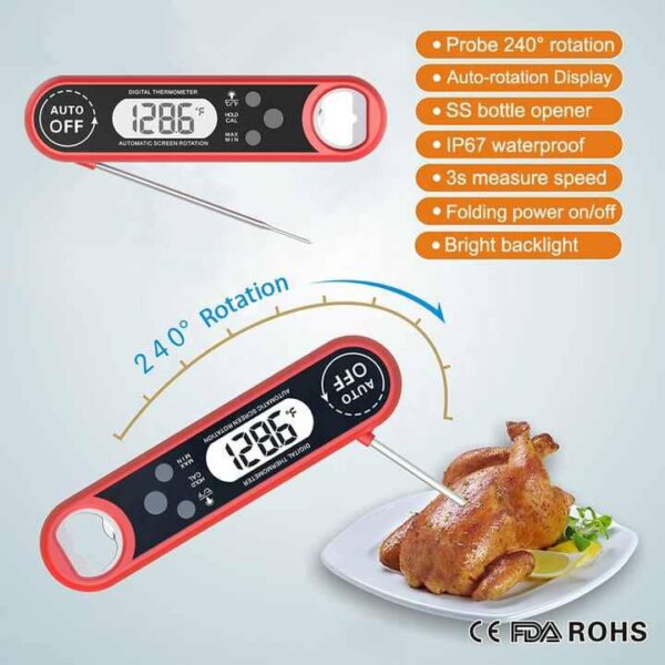 Lint Land's InstaTemp Thermometer with Magnet