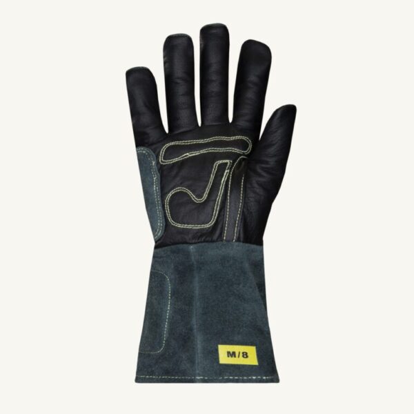 Slim-fit MIG welding gloves designed for better comfort plus protection from material handling hazards - Image 2