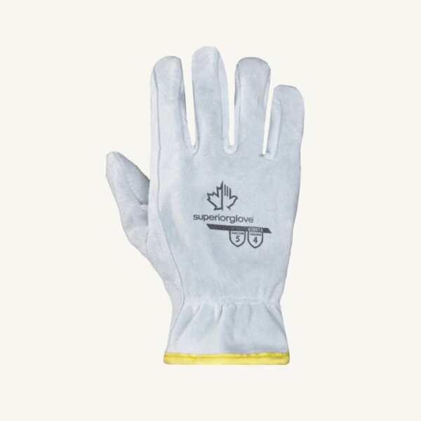 Unlined split-leather driver gloves for grip, dexterity, and better sense of feel