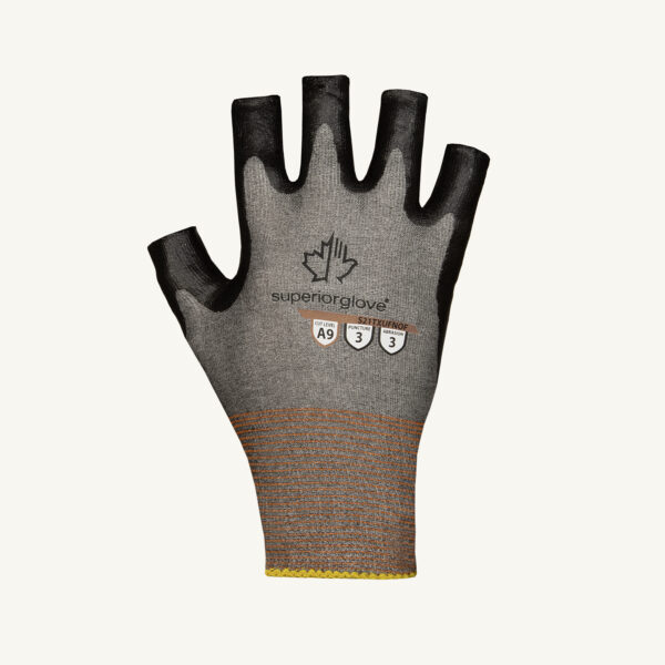 Open-finger maximum cut protection gloves with outstanding dexterity and bare hand feel for fine assembly