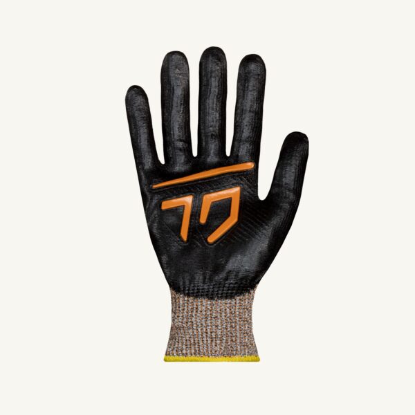 Cut protection gloves with patented palm strips for enhanced grip and durability - Image 2